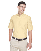 8972-UltraClub-BUTTER-UltraClub-Woven Shirts-1