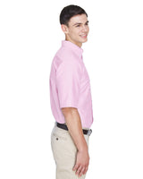 8972-UltraClub-PINK-UltraClub-Woven Shirts-3