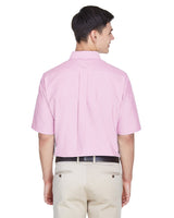 8972-UltraClub-PINK-UltraClub-Woven Shirts-2