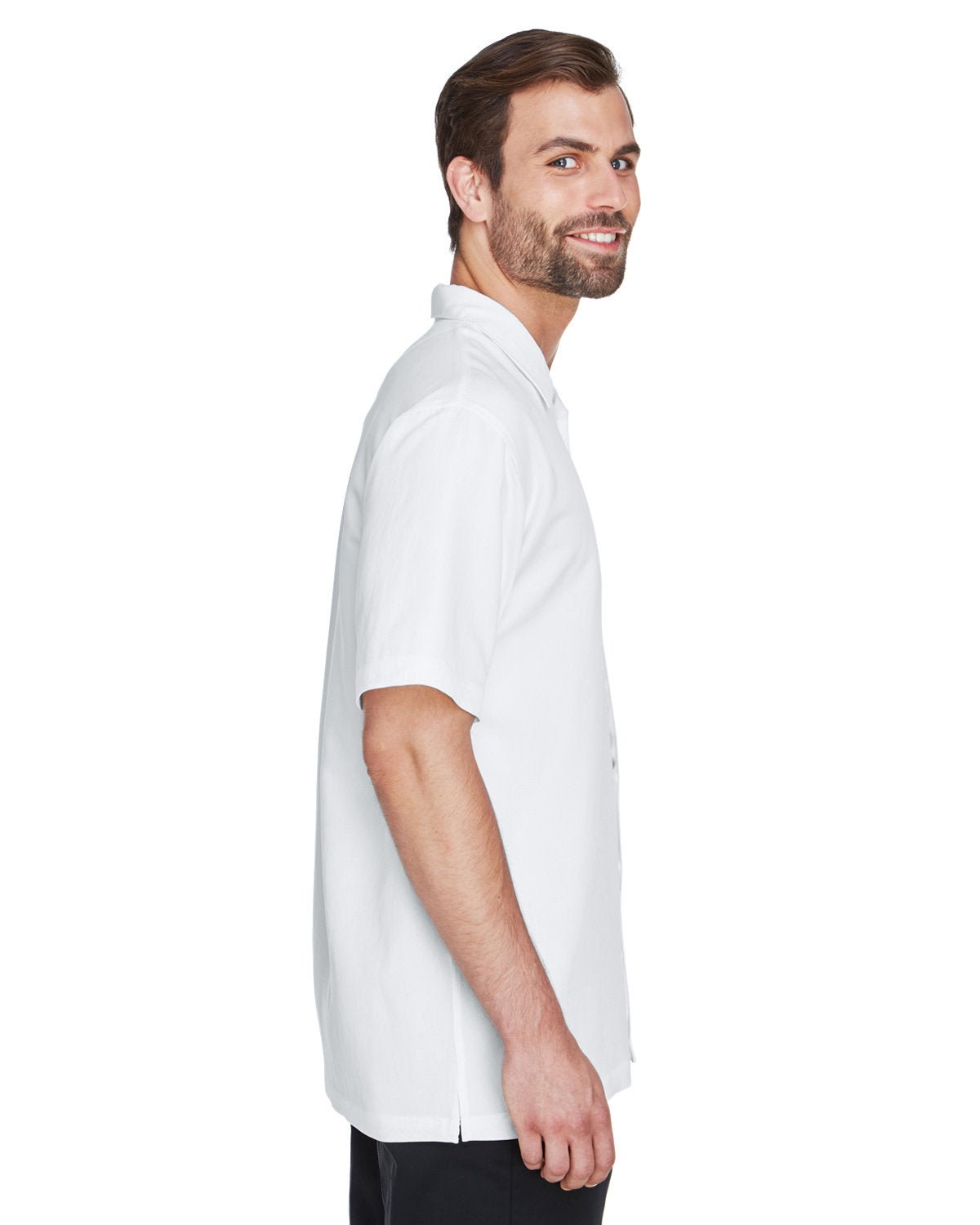 8980-UltraClub-WHITE-UltraClub-Woven Shirts-3