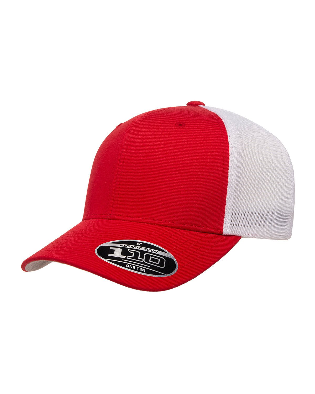 110MT-Yupoong-RED/ WHITE-Yupoong-Headwear-3