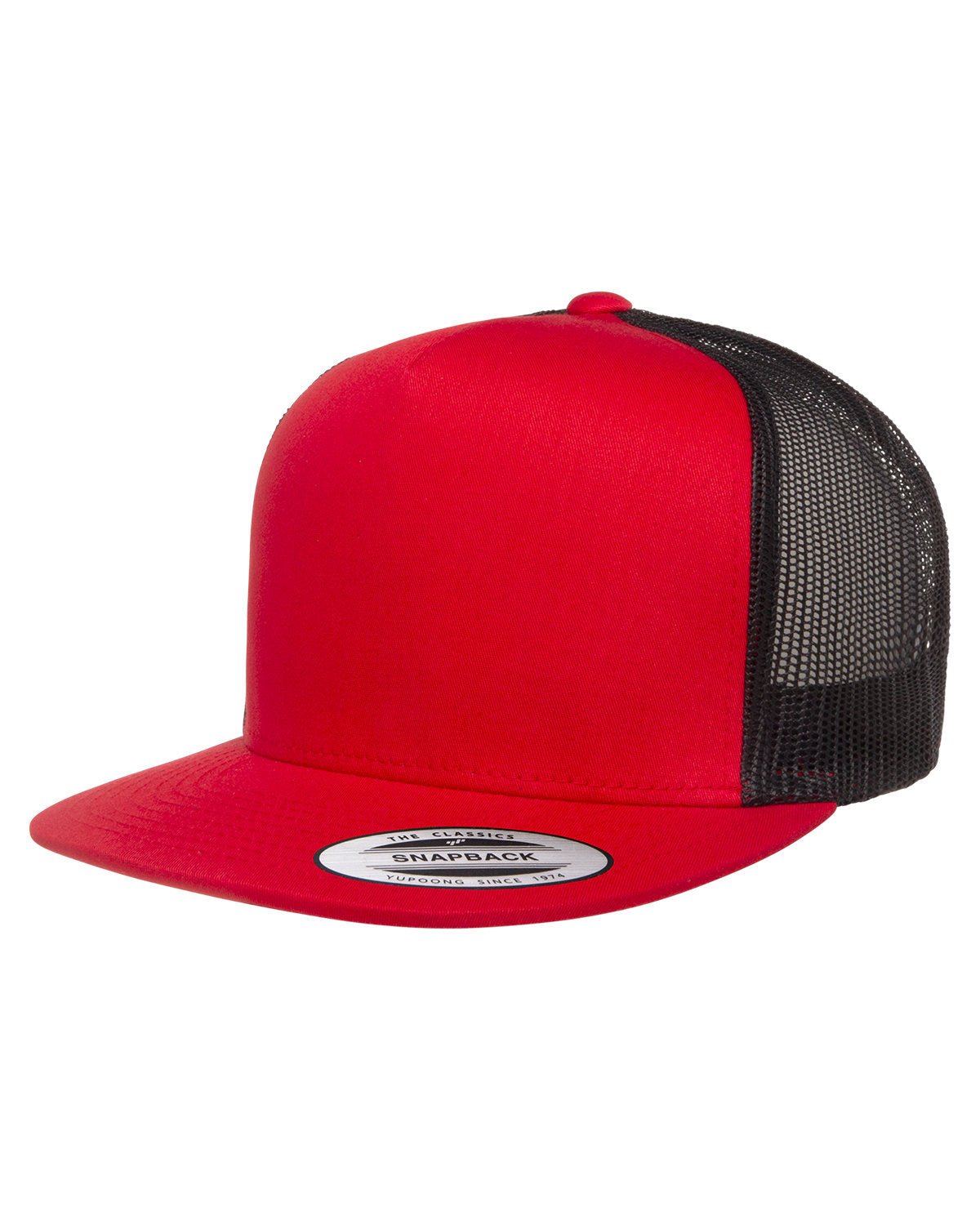 6006-Yupoong-RED/ BLACK-Yupoong-Headwear-1