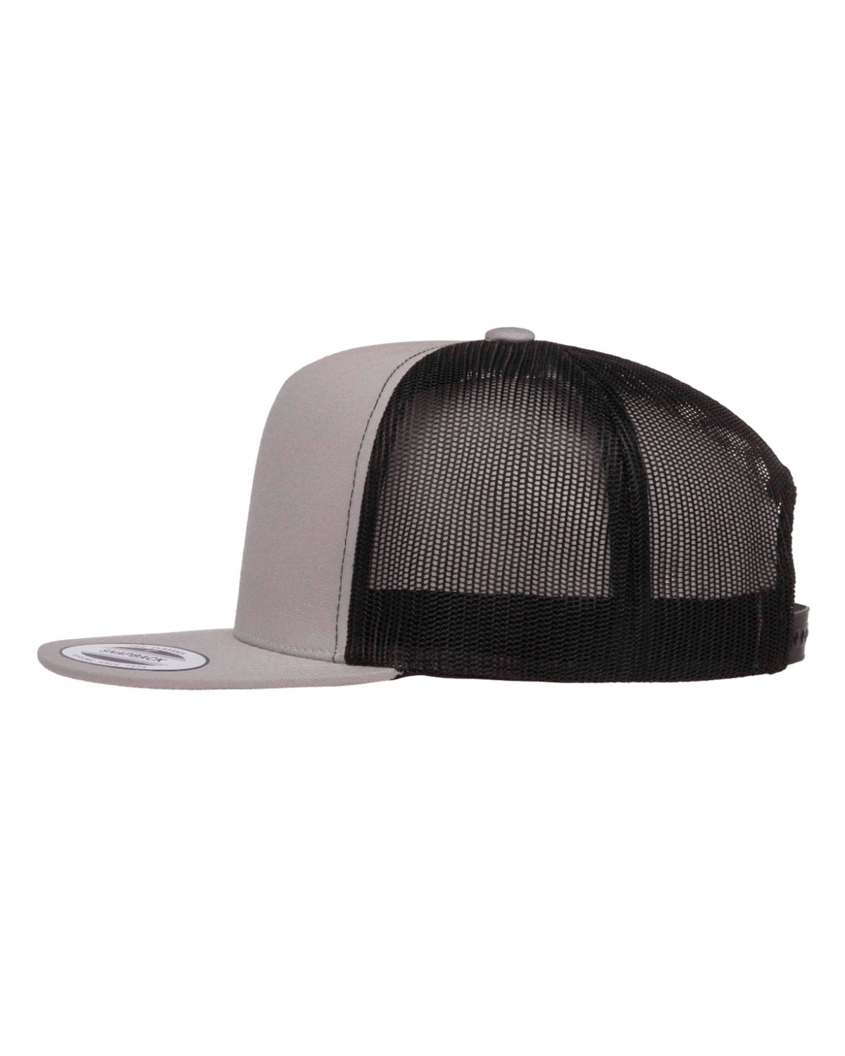 6006-Yupoong-SILVER/ BLACK-Yupoong-Headwear-3