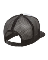 6006W-Yupoong-BLACK/ WHT/ BLK-Yupoong-Headwear-2