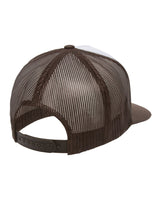 6006W-Yupoong-BROWN/ WHT/ BRWN-Yupoong-Headwear-2