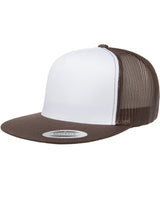 6006W-Yupoong-BROWN/ WHT/ BRWN-Yupoong-Headwear-1