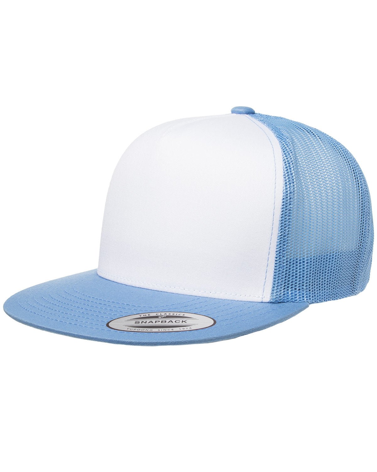 6006W-Yupoong-C BL/ WHT/ C BLU-Yupoong-Headwear-1