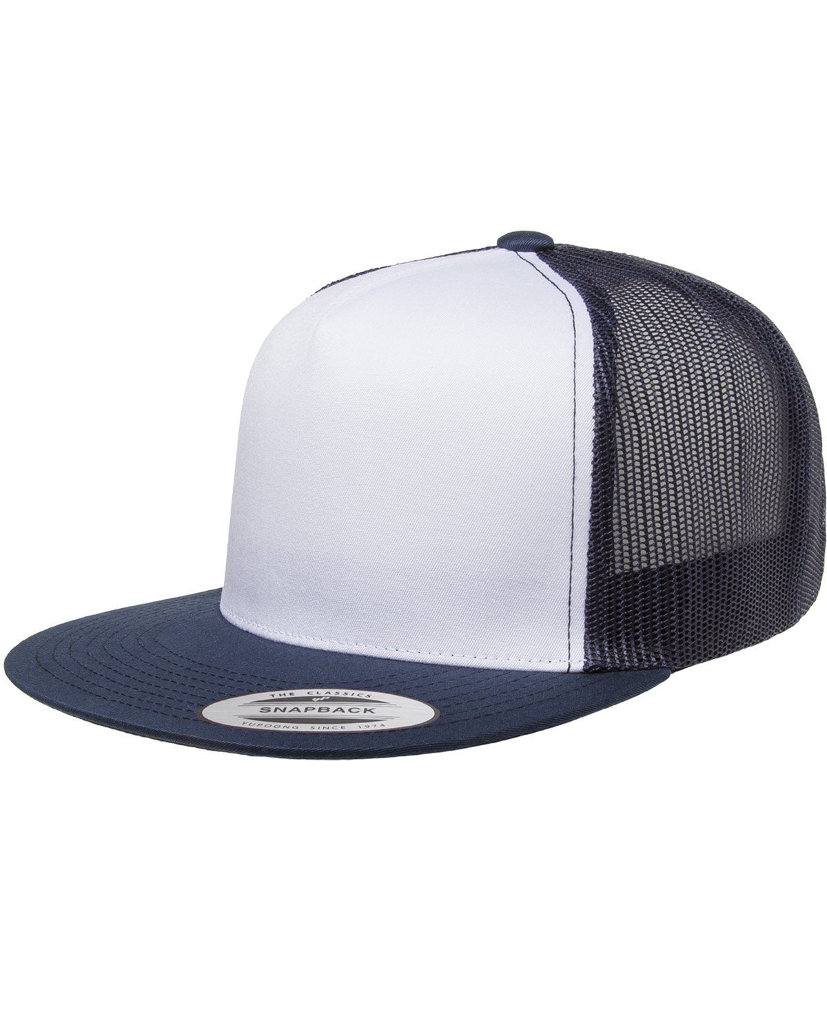 6006W-Yupoong-NAVY/ WHT/ NAVY-Yupoong-Headwear-1