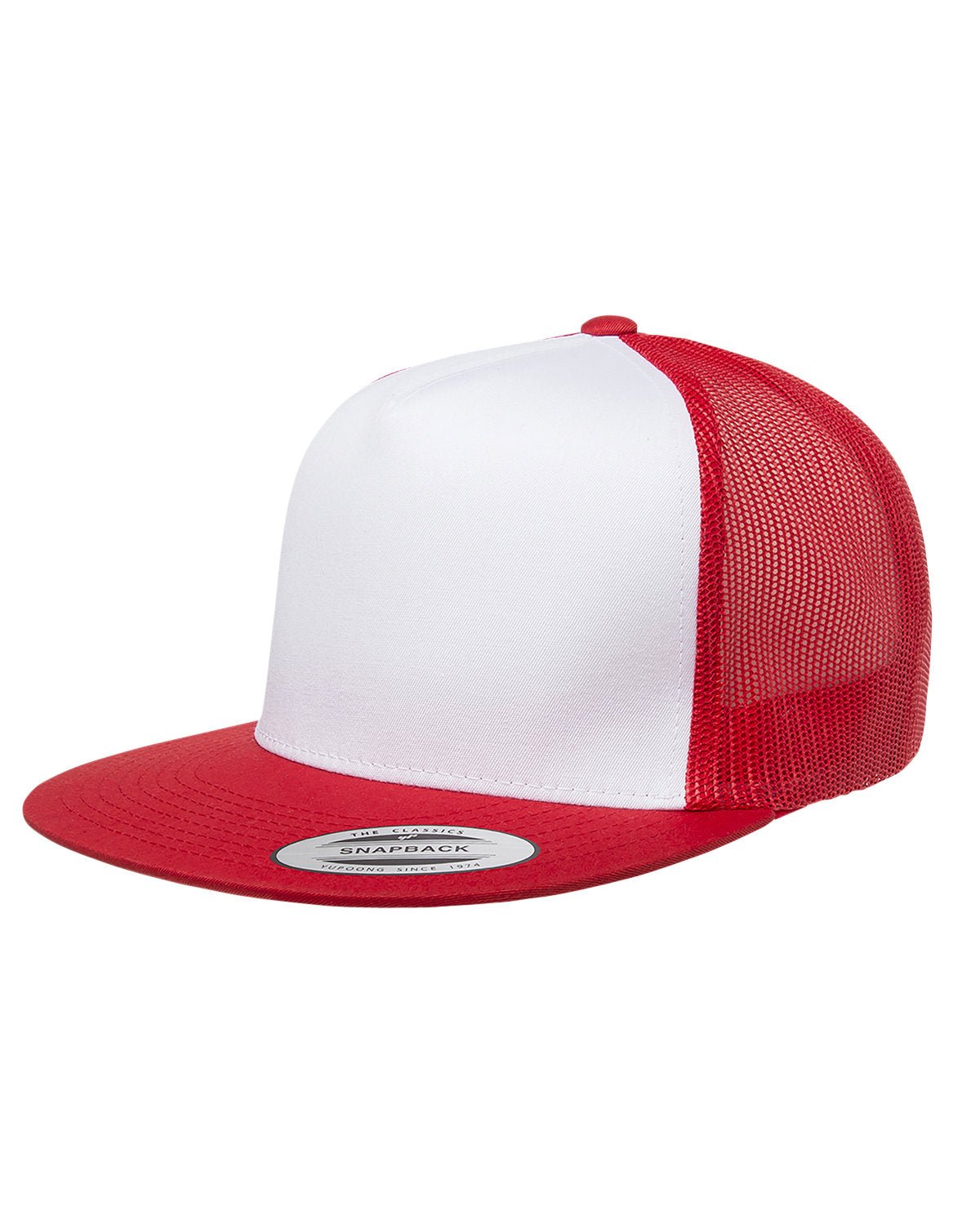 6006W-Yupoong-RED/ WHT/ RED-Yupoong-Headwear-1