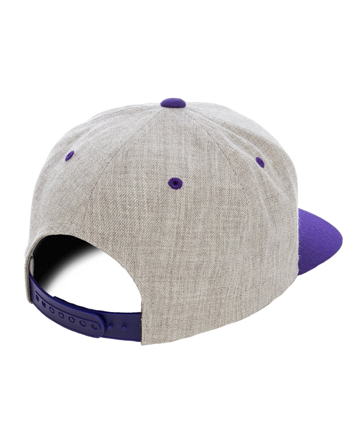 6089MT - Yupoong - HEATHER/ PURPLE - Yupoong - Headwear - 2