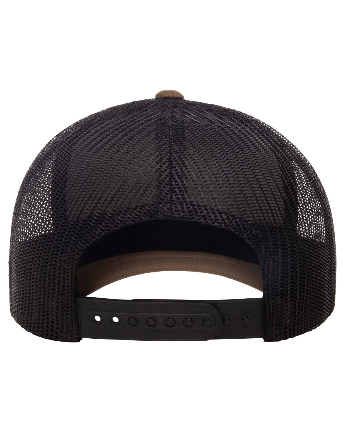 6606-Yupoong-COYOTE BRWN/ BLK-Yupoong-Headwear-2