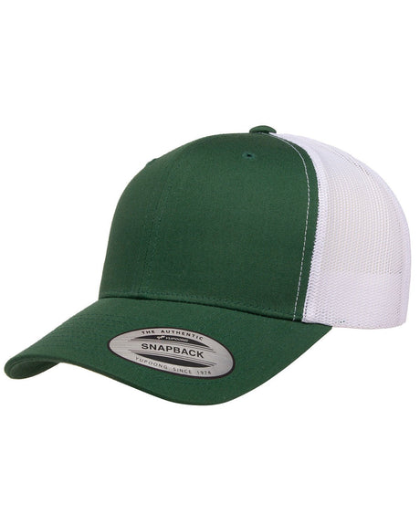 6606-Yupoong-EVERGREEN/ WHITE-Yupoong-Headwear-1