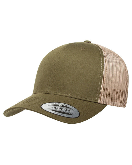 6606-Yupoong-MOSS/ KHAKI-Yupoong-Headwear-1