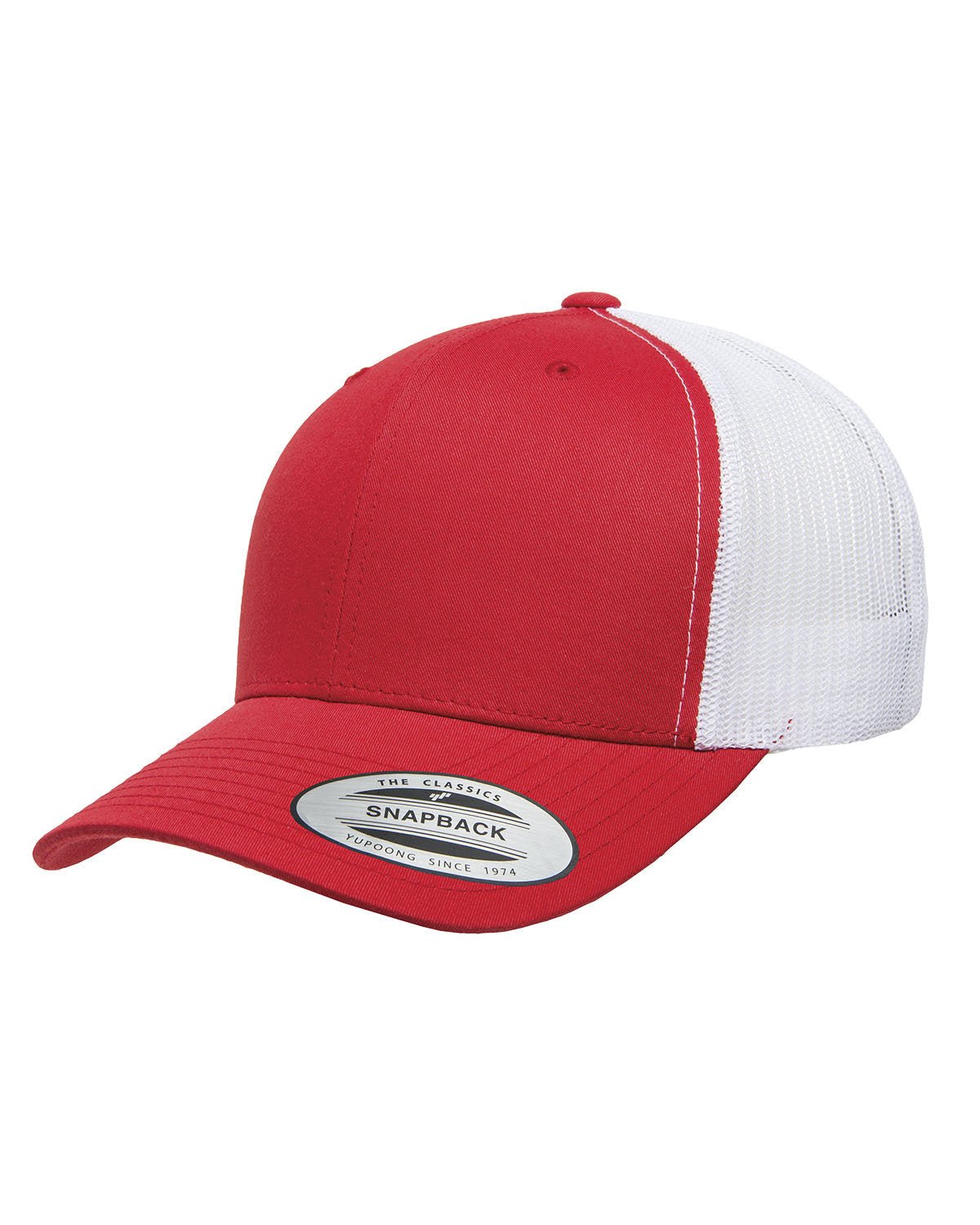 6606-Yupoong-RED/ WHITE-Yupoong-Headwear-1