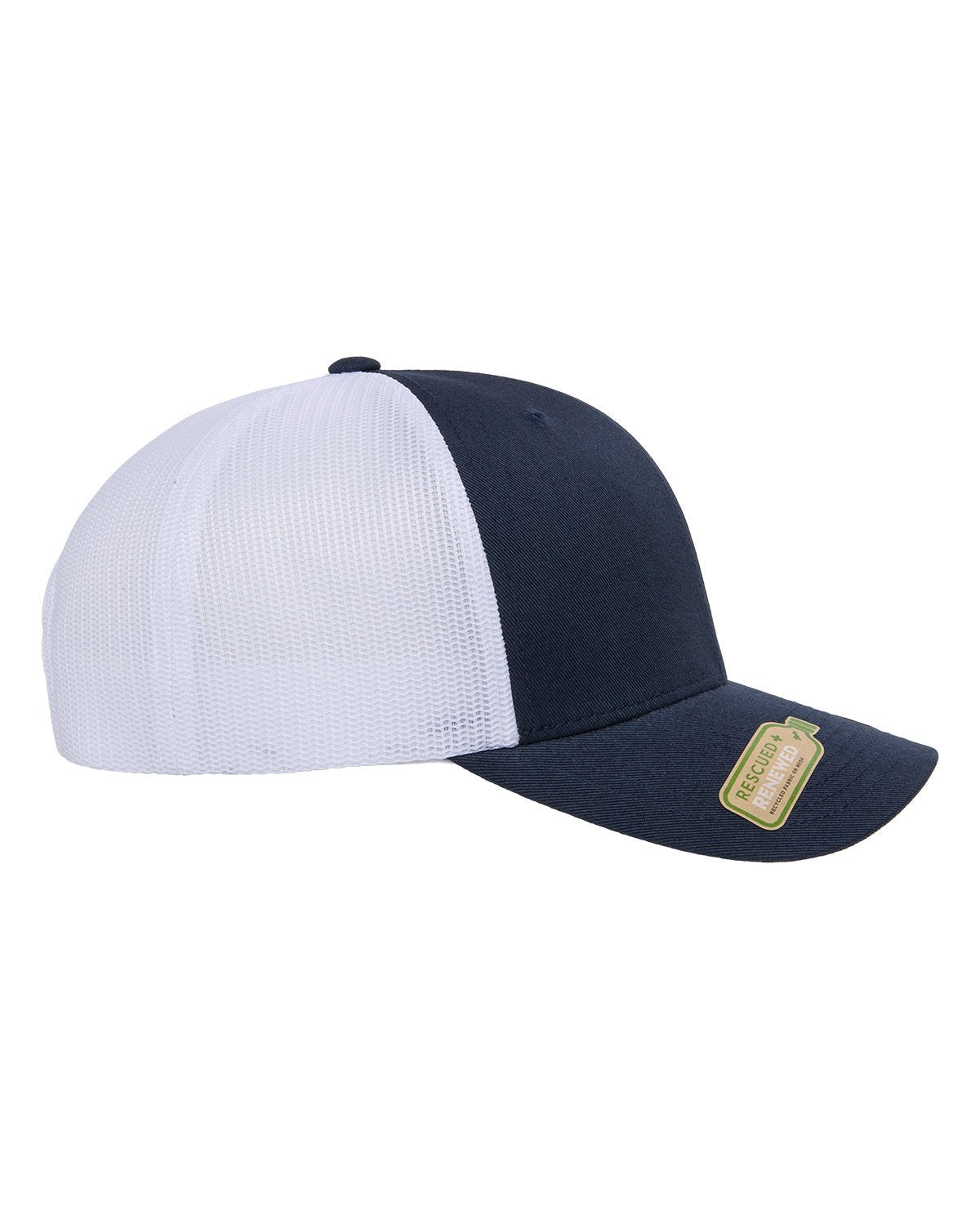 6606RT-Yupoong-NAVY/ WHITE-Yupoong-Headwear-3