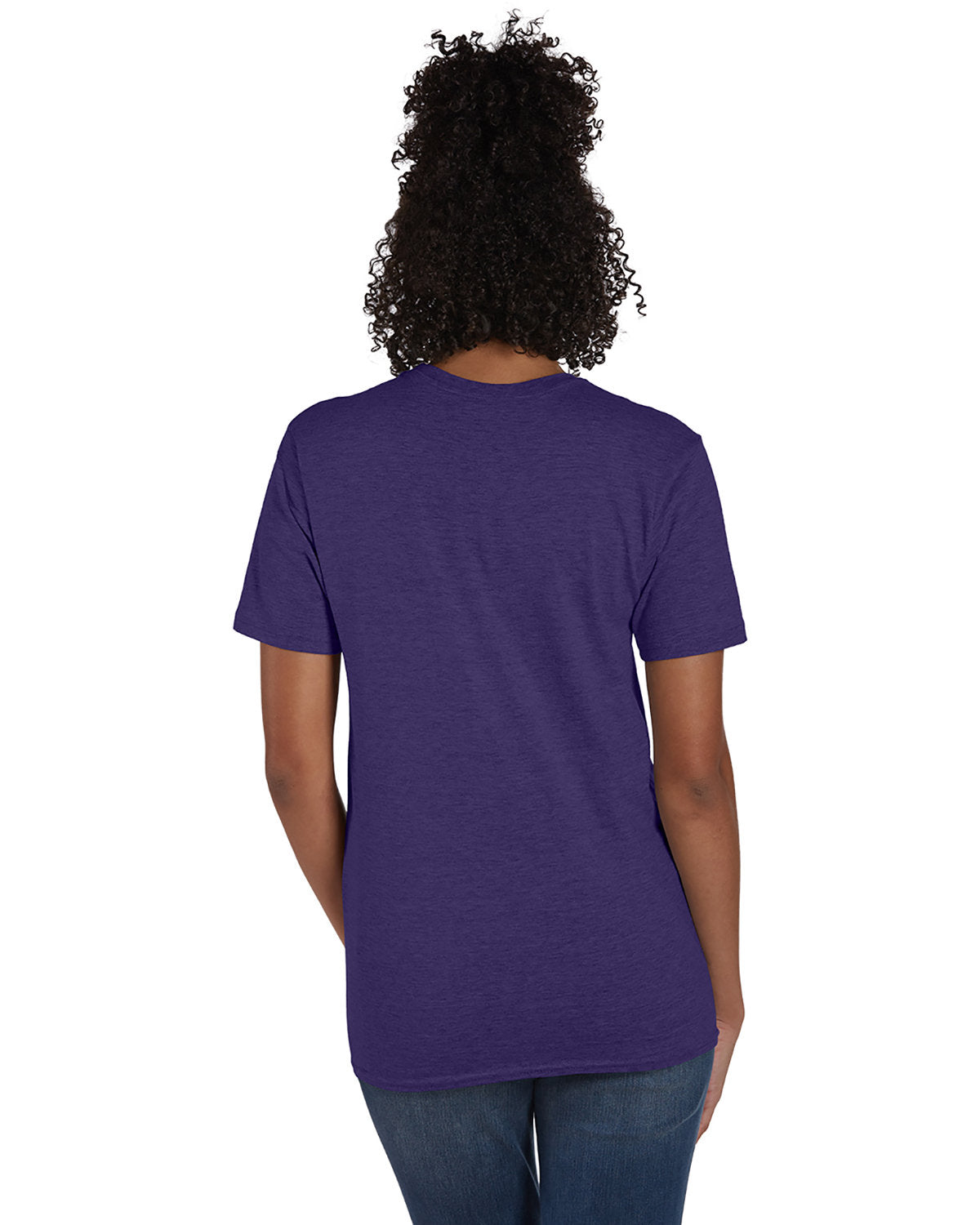 4980-Hanes-GRAPE SMASH HTHR-Hanes-T-Shirts-2