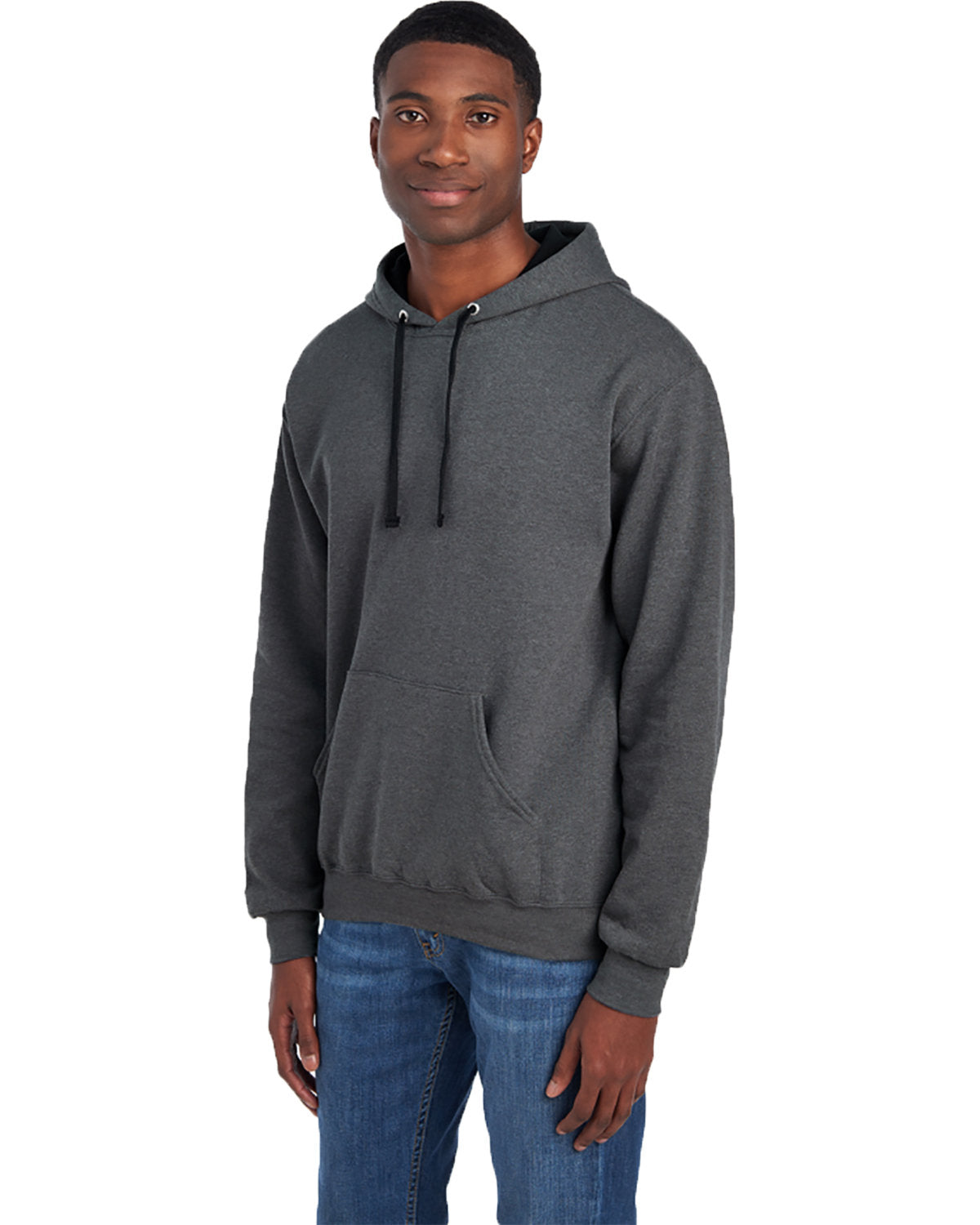 SF76R-Fruit of the Loom-CHARCOAL HEATHER